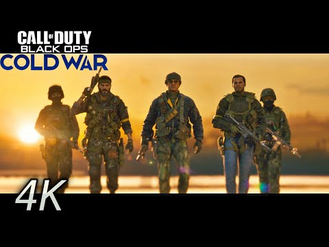 Adler Launches Assault on Perseus Stronghold Cutscene | Call of Duty:BO - Cold War [4K]