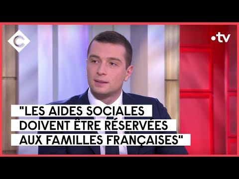 Retraites : quelle stratégie pour le RN ? - Jordan Bardella - C à Vous - 07/03/2023