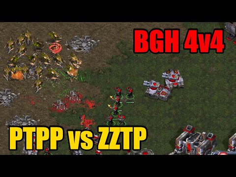 StarCraft BGH 4v4 | Big Game Hunters | Brood War | TeamPlay