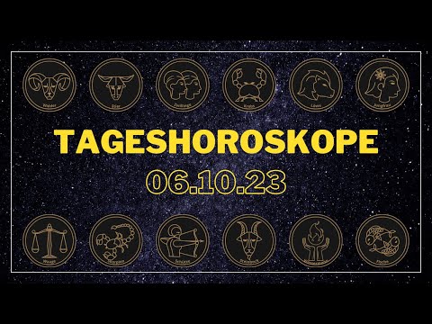 Tageshoroskope für Freitag, den 06.10.23