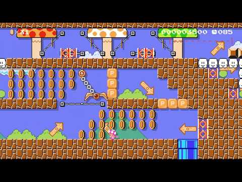 誰でも楽しくスピードラント speed run 100s by メロディアイ 🍄 Super Mario Maker 2 😶 No Commentary　#ack