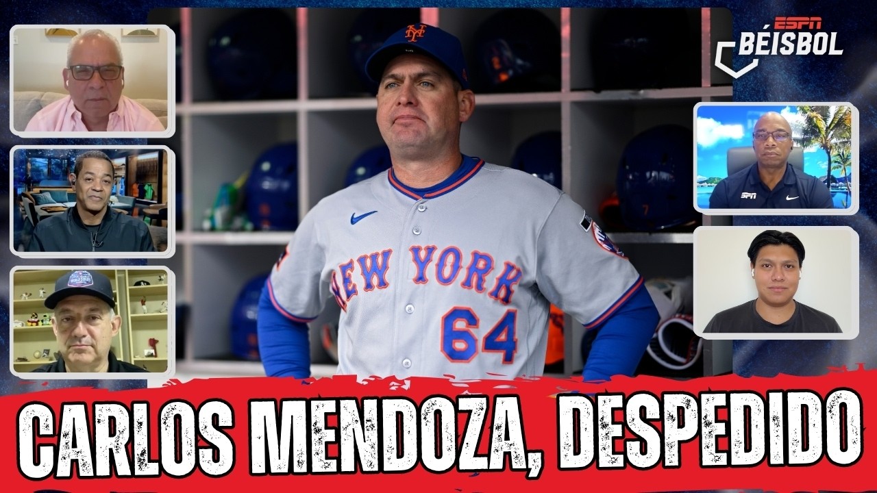 CARLOS MENDOZA fue DESPEDIDO por los NEW YORK METS tras un DESASTROSO inicio | ESPN Beisbol