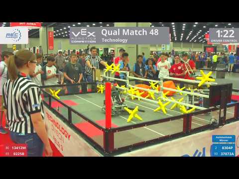 Vex Worlds 2017 Hirco Alliance 46 to 20