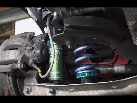 How to Set up Preload and Adjust Ride Height on Suspension with a Divorced Spring Setup #fortuneauto