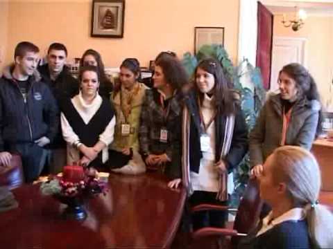 Sinaia, vizitata de elevi macedoneni
