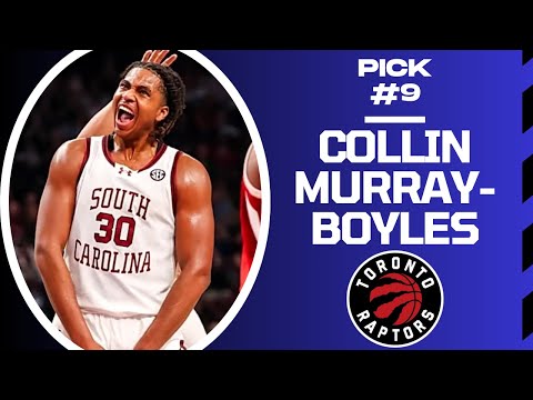 NBA Draft Reactions - Pick No. 9, The Toronto Raptors Select Collin Murray-Boyles!