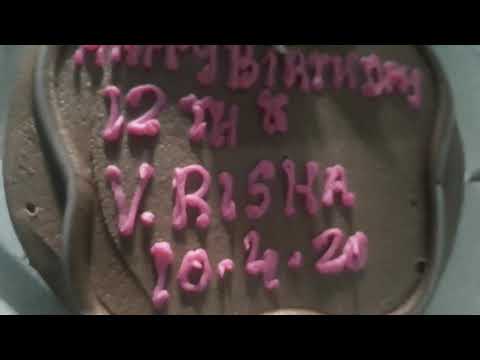 HAPPY  BIRTHDAY   RISHA 12TH  BIRTHDAY  10-4-2020