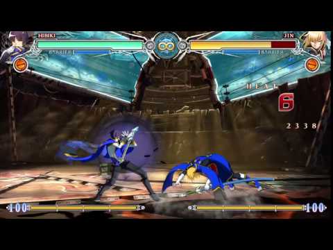 Blazblue Central Fiction: Hibiki 236AB Confirm "AKA Nezu Route"