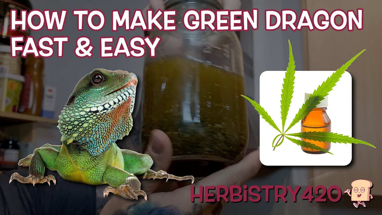 How to Make Green Dragon Tincture QWET Method — 12 Minutes