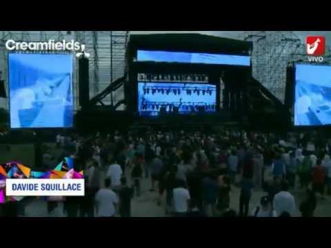 Davide Squillace en vivo - Creamfields Buenos Aires 2013