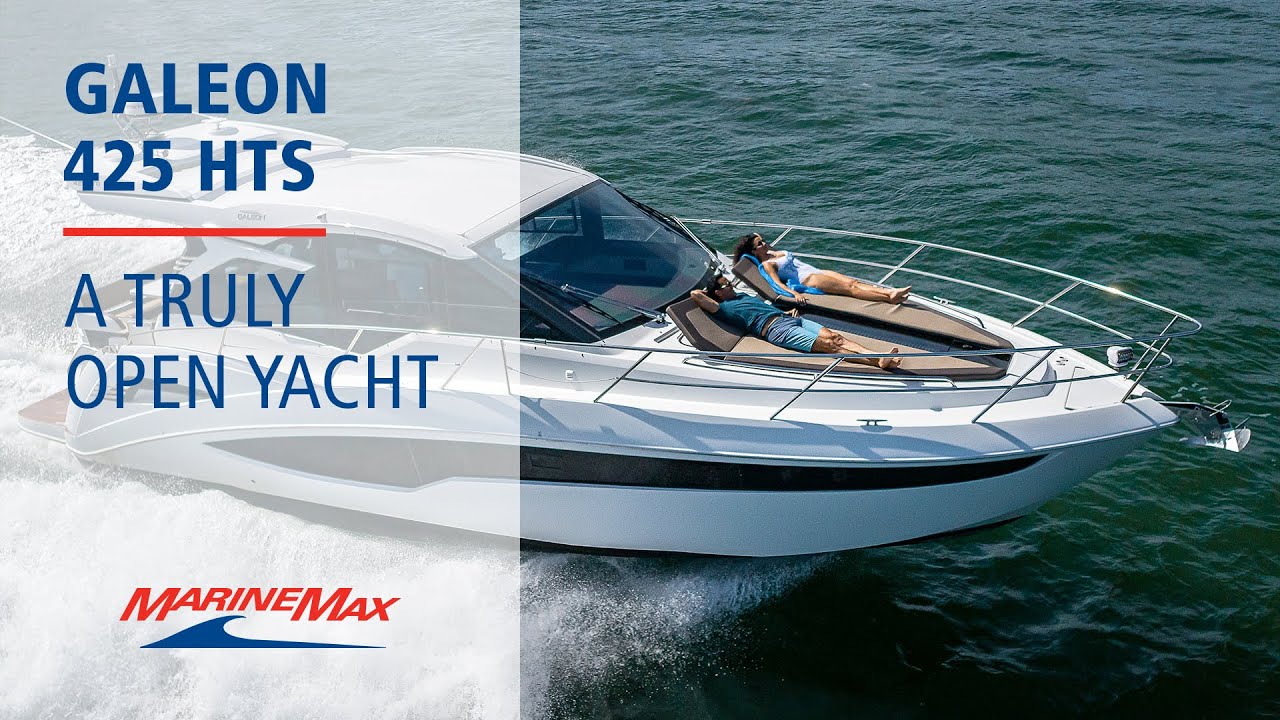 425 HTS - A classic express-style cruiser 