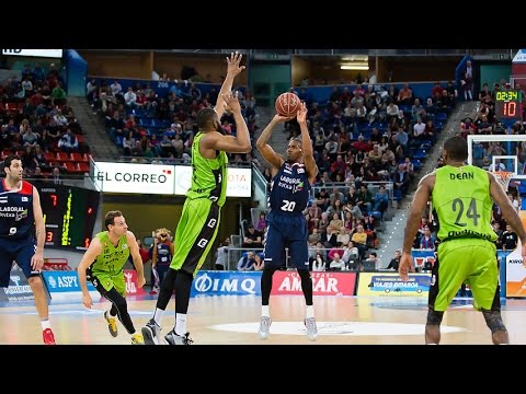 RESUMEN: Laboral Kutxa tira de acierto exterior para llevarse el derbi