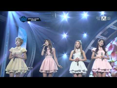 Girls' Generation - 111117 - M CountDown - How Great is Your Love