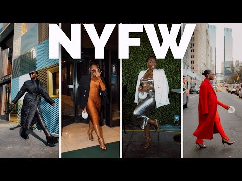 MY *first* NEW YORK FASHION WEEK! aaaaah! SHOWS, MEETING OTHER CREATORS, PHOTOSHOOTS @MENA_ADUBEA