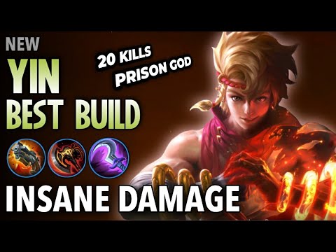20 Kills + SAVAGE!! New Hero Yin Best Build and Emblem - Build Top 1 Global Yin ~ MLBB