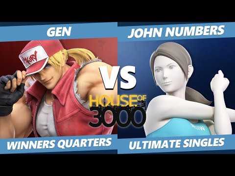 Smash Ultimate Tournament - Gen (Terry) Vs. John Numbers (Wii Fit) SSBU Xeno 189 Winners Quarters