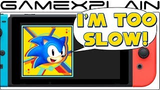 Sonic Mania Switch Has a Home Screen Problem (YOU'RE TOO SLOW!)