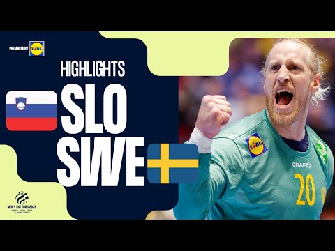 Slovenia vs Sweden | Highlights | Men's EHF EURO 2026