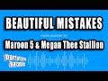 Maroon 5 & Megan Thee Stallion - Beautiful Mistakes (Karaoke Version)