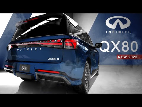 New Infiniti QX80 2025 - Next Generation Full-Size 8-Seater SUV