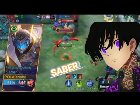 jogando de SABER / MOBILE LEGENDS no LG K40s