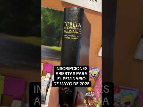 This is the Bible that the Thompson Bible virtual seminar in May is giving you. #shorts