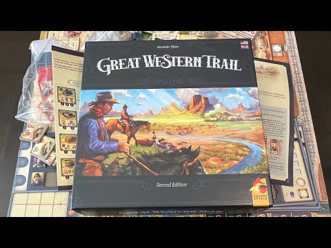 Great Western Trail (Second Edition) - Unboxing