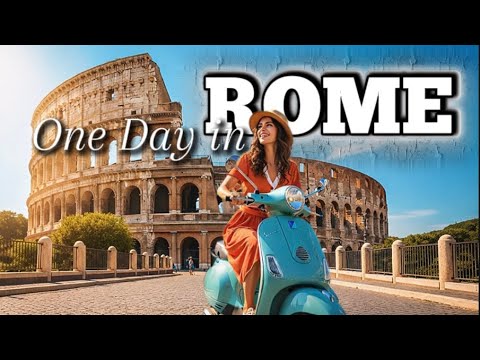 One Perfect Day in Rome Italy | Walking Tour 4K