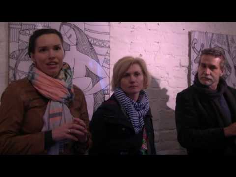Galeria 33. Wernisaż wystawy Marischki Ostrovskiej Kovalczuk - YouTube