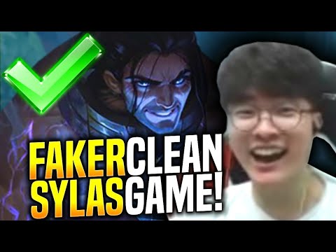 T1 FAKER SYLAS vs TALON MID | KDA 16/4/7 | Patch10.7 KR Ranked