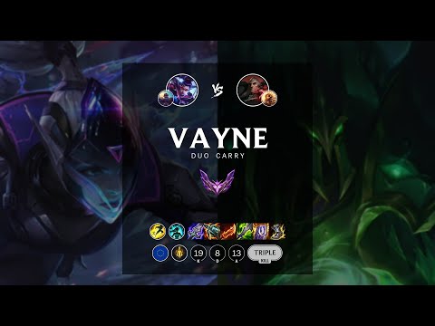 Vayne ADC vs Swain - EUW Master Patch 12.17