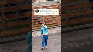 Taylor Swift declared this the official music video for her new song 😂 #shorts #taylorswift #ttpd