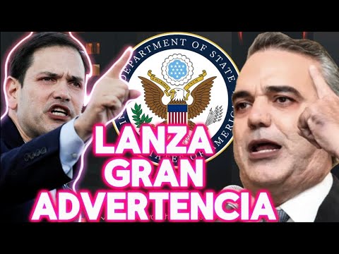 Marco Rubio El Mensaje Fuerte A Luis Abinader y Medios Que Conspiraron ConTra Trump