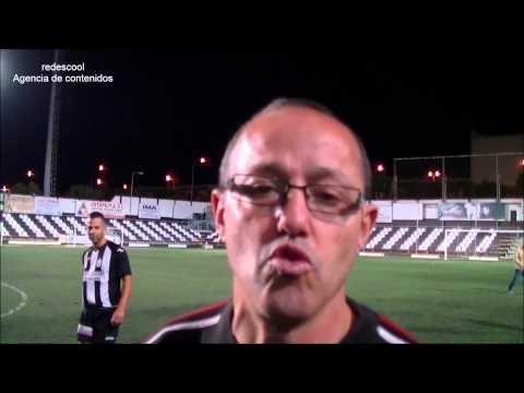 Comentario post partido de Juan Uva, entrenador de la UD Vecindario tras el partido contra el CD San