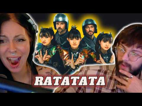Her First Time Hearing them! BABYMETAL x ‪@ElectricCallboy‬ - RATATATA (OFFICIAL VIDEO)