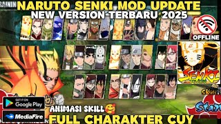 Download lagu RELEASE‼️ Naruto Senki Juubi War Full Character Terbaru Animasi Keren Banget  mp3