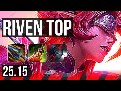 RIVEN vs YASUO (TOP) | KR Master | 25.15