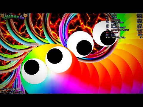 Slither.io A.I. New Epic Skin Slitherio Best Gameplay - Ninja Skin - Slither.io Vip - World Record