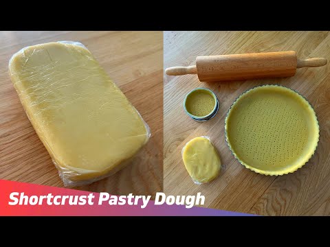 Shortcrust Pastry Dough | Easy and quick | No food processor - Matin's kitchen