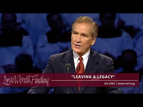 LWF Program  -  Leaving a Legacy - RA2302