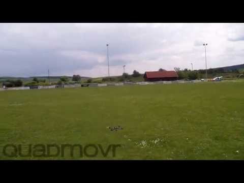 warpquad230 sunnysky2204 2300kv 5x4 hqprop kiss esc proto 12a nanowii 4s1000 35c crash