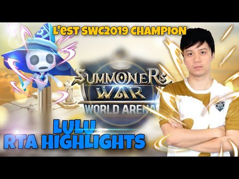 LULU RTA Highlights by L'est SWC2019 CHAMPION - Summoners War