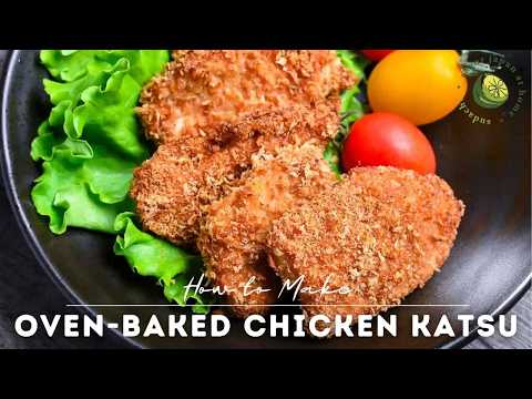 Easy Oven-Baked Chicken Katsu Recipe (No Frying Required)