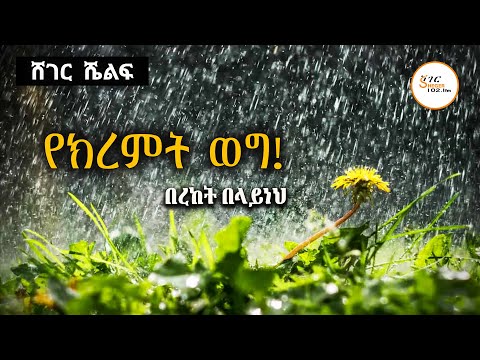 Sheger Shelf - የክረምት ወግ! ተራኪ በረከት  በላይነህ  #ሸገር ሼልፍ @ShegerFM1021Radio