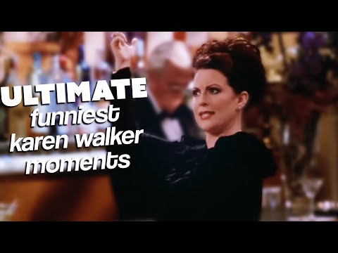 18 minutes of iconic karen walker moments from Will & Grace | Comedy Bites Vintage