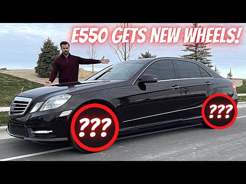 Mercedes E550 W212 Gets NEW WHEELS!!! - How To Get The CORRECT FITMENT For Your Aftermarket Wheels