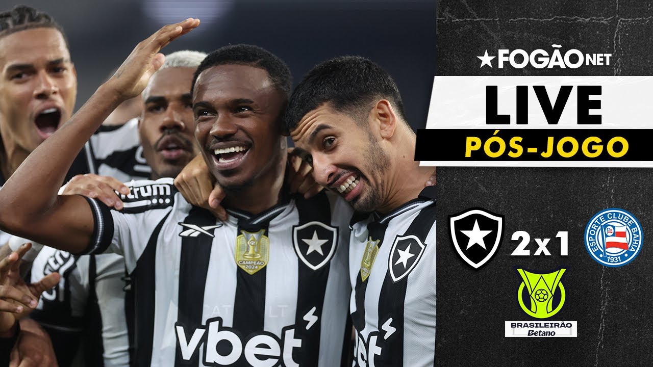 LIVE | Pós-jogo com a análise da importante vitória do Botafogo sobre o Bahia no Niltão LIVE | Pós-jogo com a análise da importante vitória do Botafogo sobre o Bahia no Niltão