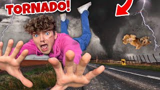Surviving A Real TORNADO!
