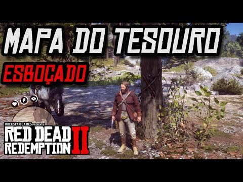 red dead redemption 2 mapas do tesouro