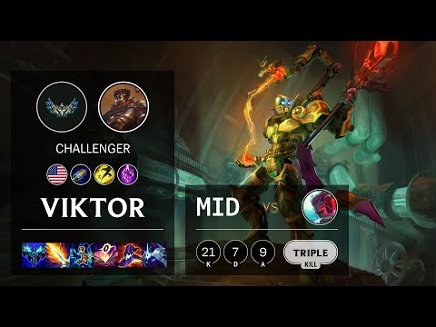 Viktor Mid vs Yone - NA Challenger Patch 12.5